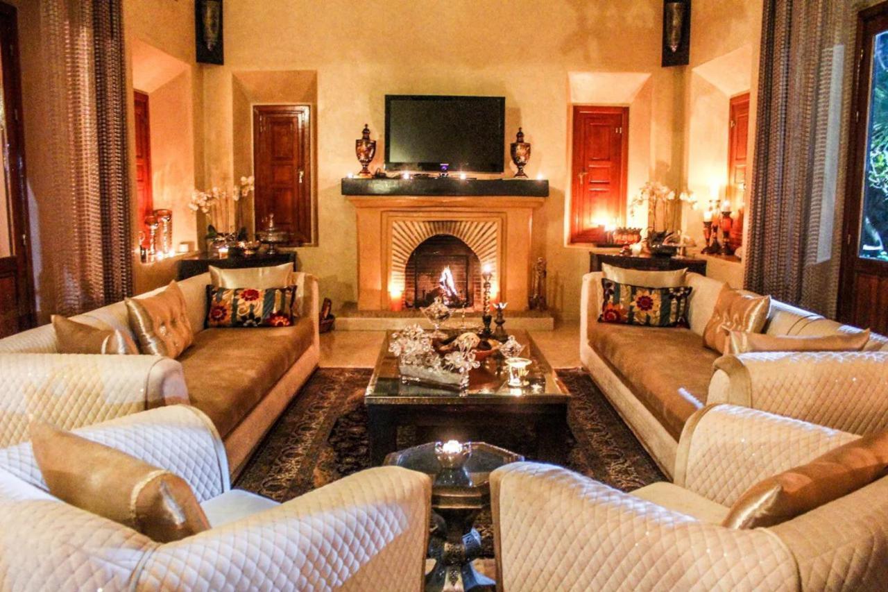 Magnificent Villa "Golf Amelkis" Marrakesh Bagian luar foto